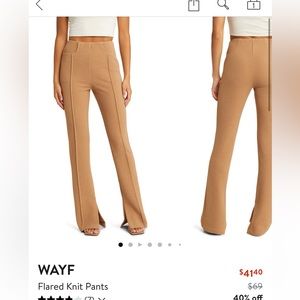 WAYF knit pants